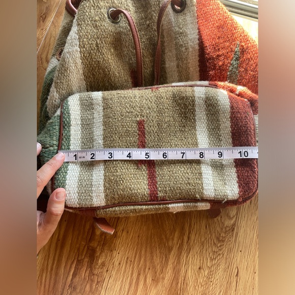 Raj | Vintage Kilim Woven Backpack - Picture 15 of 16